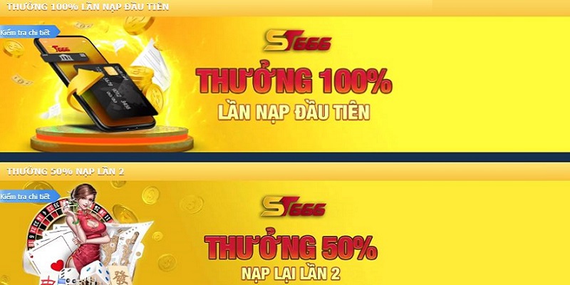 Nhiều khuyến mãi từ Nổ hũ ST666 khi tham gia chơi slot game